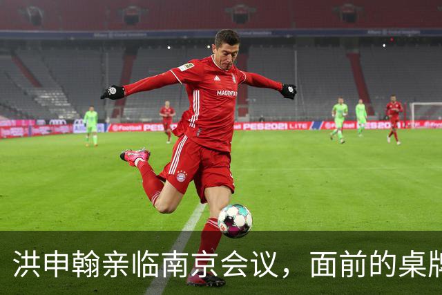 洪申翰亲临南京会议，面前的桌牌可别调皮了！